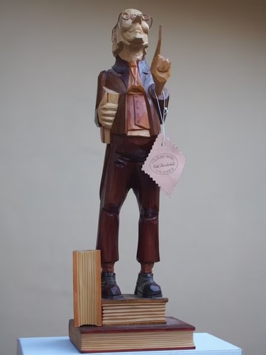 Holzfigur erzgebirge 37 cm - erzgebirge,