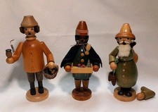 3 Räuchermanner Pilzsammler