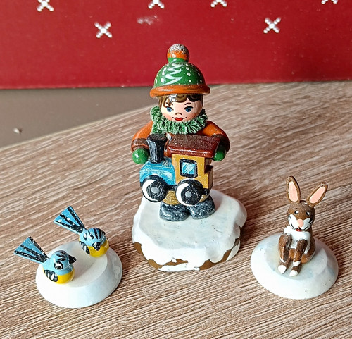 Hubrig volkskunst holzfigur - hubrig,