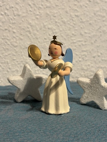 Blank engel mit becken - engel,