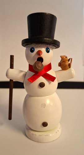 Räuchermann schneemann mit - räuchermann,