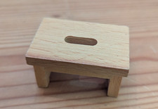 Kleiner Holz Hocker Erzgebirge