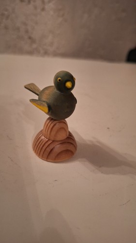 Erzgebirge vogel grün auf - vogel,