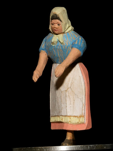 Geschnitzte figur für - figur,