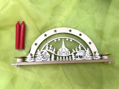 Schwibbogen lichterbogen holz - schwibbogen,