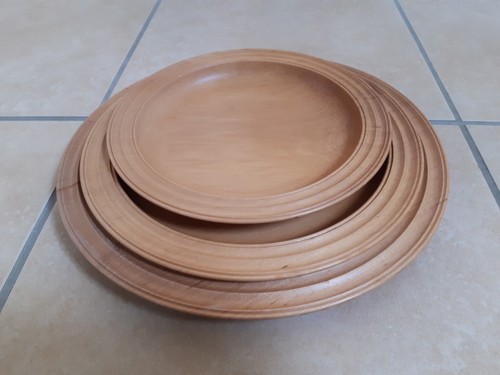 Set holzteller geno holz - set, geno-holz