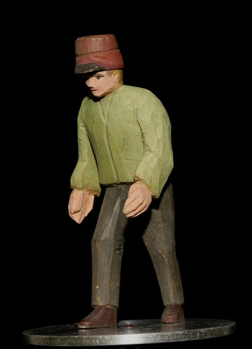 Geschnitzte figur für - figur,