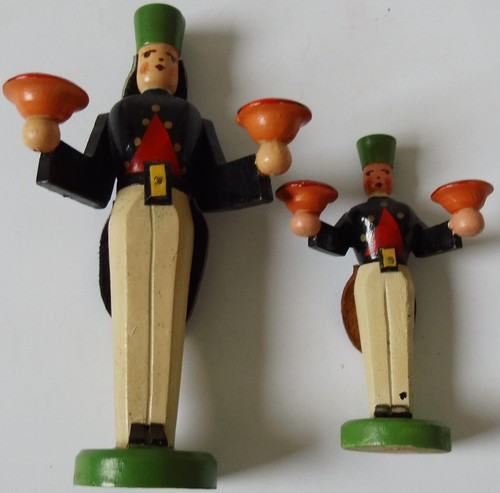 Alt original zwei gedrechselte - original,